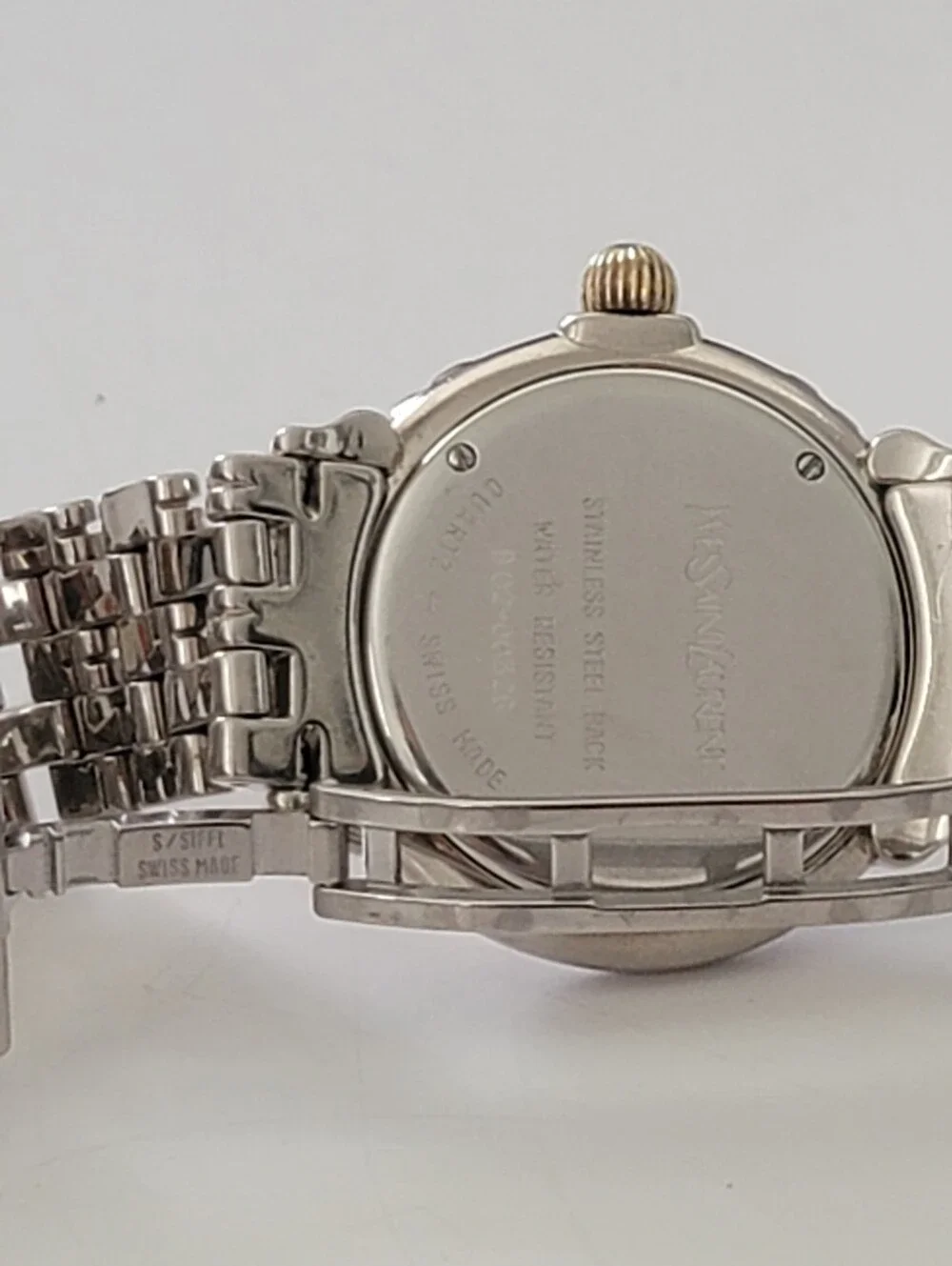 Yves Saint Laurent B02- 00326 Women's Two-Tone Swiss Quartz Watch